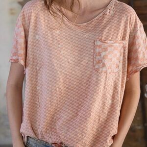 NWT- magnolia Pearl - | Piecewise Pocket T | Color: Tabby |